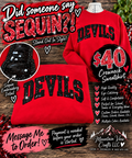 Embroidery Sequin Custom Sweater